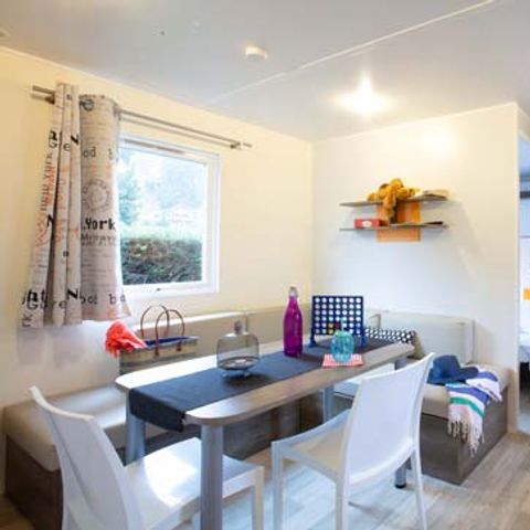 Mobilhome 6 personnes - Sunêlia Prestige Déclik 3 chambres 35m² - TV - Terrasse couverte