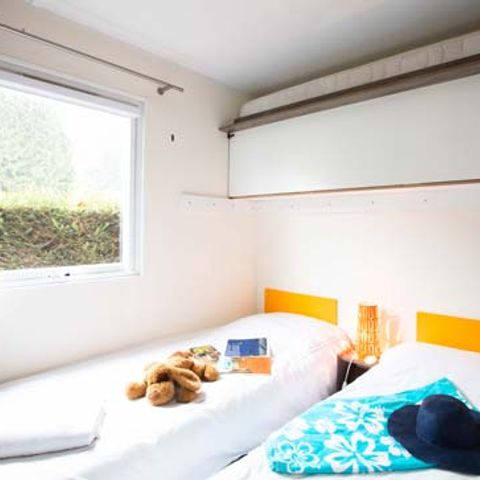Mobilhome 6 personnes - Sunêlia Prestige Déclik 3 chambres 35m² - TV - Terrasse couverte