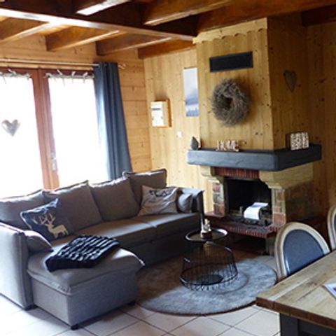 CHALET 7 personnes - Chalet Odile 3 chambres / 2 salles de bain 110m² - TV - LV - Linge fourni