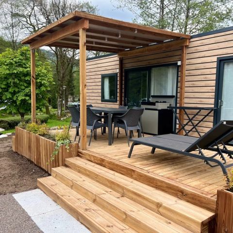 Mobilhome 5 personnes - Sunêlia Luxe Crippa Mediterranea 40m² - 2 chambres / 2 salles de bain - PMR