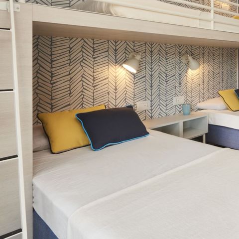 Mobilhome 5 personnes - Sunêlia Luxe Crippa Mediterranea 40m² - 2 chambres / 2 salles de bain - PMR