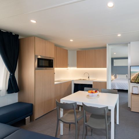 Mobilhome 5 personnes - Sunêlia Luxe Crippa Mediterranea 40m² - 2 chambres / 2 salles de bain - PMR