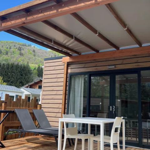 Mobilhome 2 personnes - Sunêlia Luxe Crippa 27m² - 1 chambre / 1 salle de bain