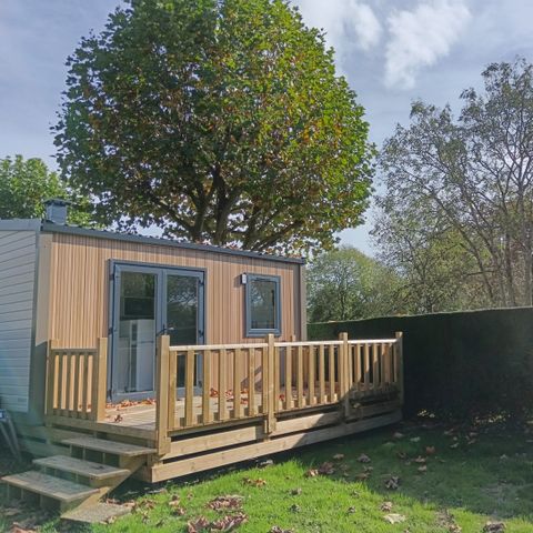 BUNGALOW 2 personnes - Confort 17.8m² - 1 chambre + terrasse