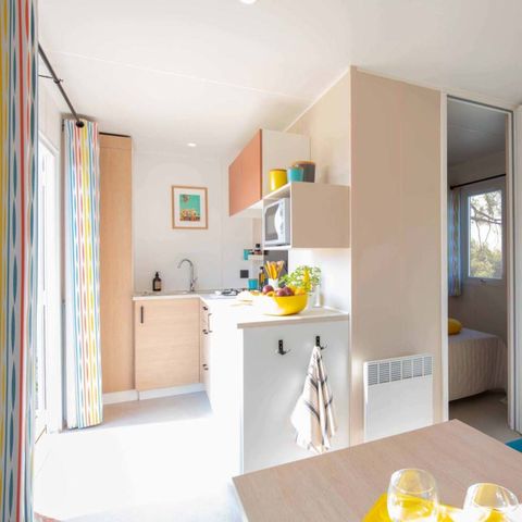 BUNGALOW 2 personnes - Confort 17.8m² - 1 chambre + terrasse