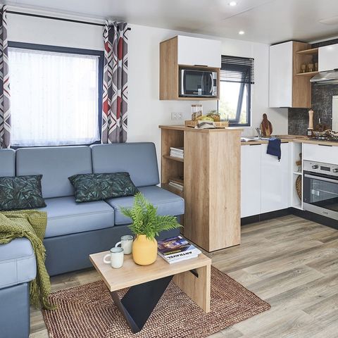 BUNGALOW 4 personnes - Mobil Home  Premium 32 m² - (2 ch - 4 pers) + terrasse