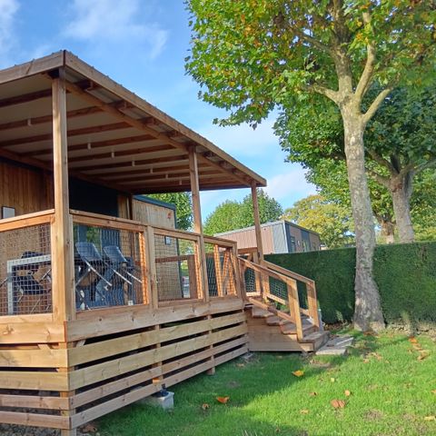 BUNGALOW 4 personnes - Mobil Home Premium 32 m² - (2 ch 2 sdb) + terrasse