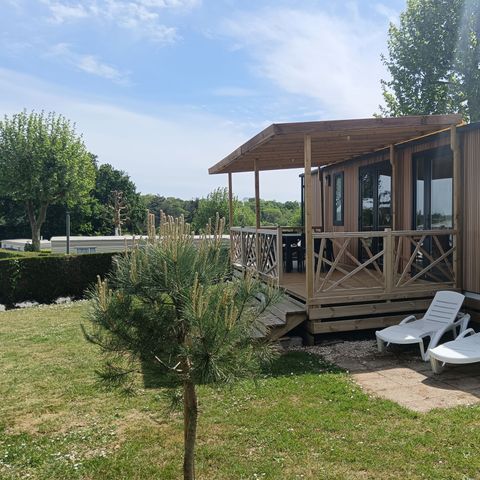 Mobilhome 6 personnes - Premium 40m² - 3 chambres - 2 salles de bain