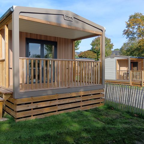 BUNGALOW 4 personnes - Confort 24.2 m² - 2 chambres - Terrasse intégrée