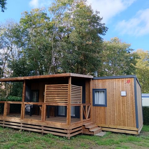BUNGALOW 4 personnes - Mobil Home Premium 32m² - (2 ch 2 sdb) + terrasse couverte