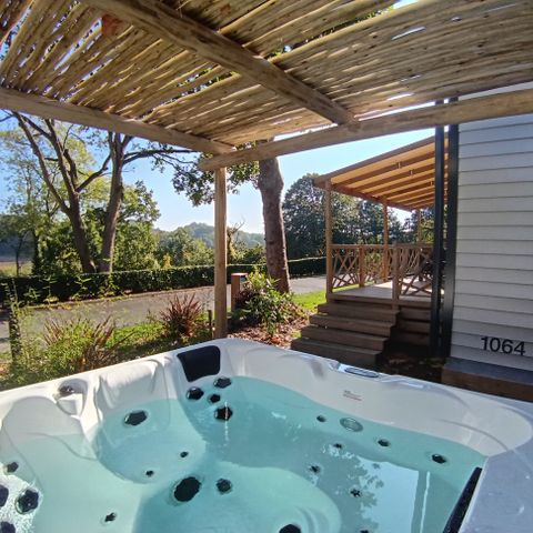 BUNGALOW 8 personnes - NEW// Villa de la Rance Prestige 60m² - 4 chambres - 3 SDB - Piscine - Terrasse couverte - SPA