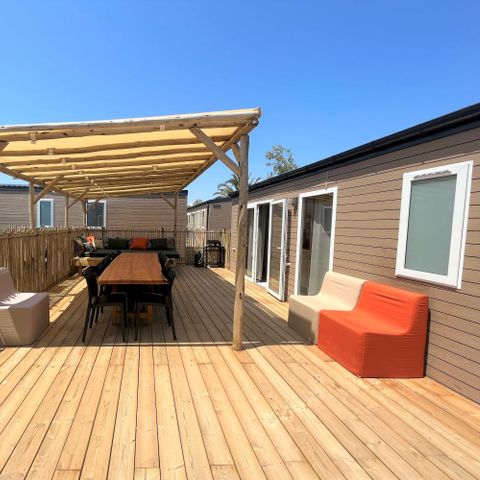 BUNGALOW 8 personnes - NEW// Villa de la Rance Prestige 60m² - 4 chambres - 3 SDB - Piscine - Terrasse couverte - SPA