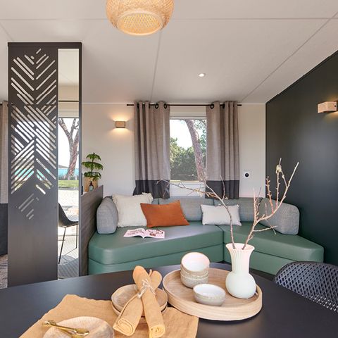 BUNGALOW 6 personnes - NEW// Villa de la Rance Prestige 40m² - 3 chambres - 2 salles de bain - Piscine - Terrasse couverte