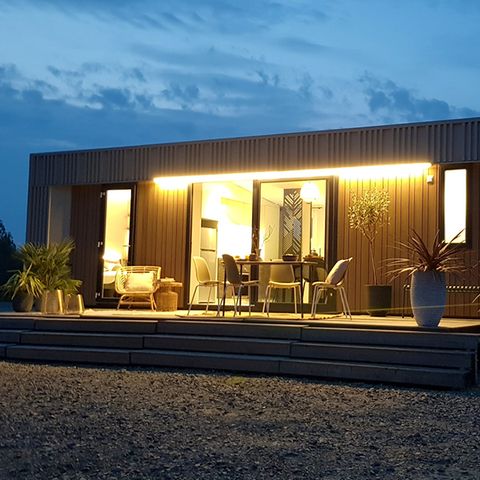 BUNGALOW 6 personnes - NEW// Villa de la Rance Prestige 40m² - 3 chambres - 2 salles de bain - Piscine - Terrasse couverte