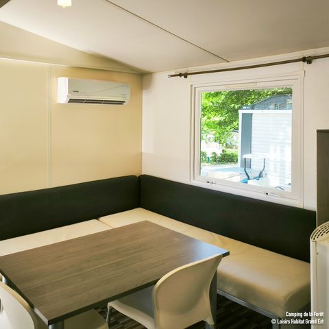 BUNGALOW 4 personnes - Confort 32m² - 2 chambres + terrasse + TV + Clim -