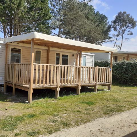 BUNGALOW 6 personnes - New Premium 32m²(3ch.-6pers.) + Terrasse + TV + Clim