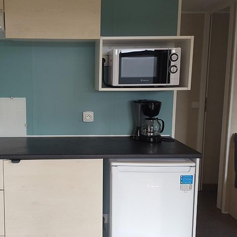 BUNGALOW 2 personnes - CAHITA 17m² - 1 chambre + terrasse couverte
