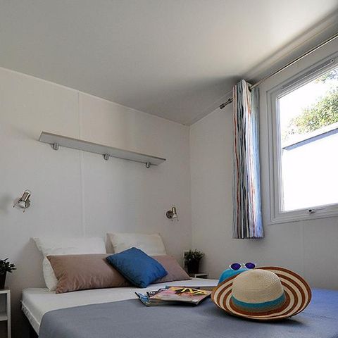 BUNGALOW 4 personnes - ALOHA 25m² - 2 chambres + terrasse couverte