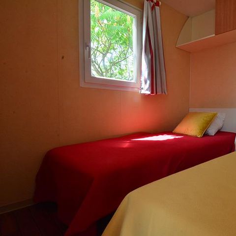 Mobilhome 4 personnes - FLORES 31m² - 2 chambres + terrasse