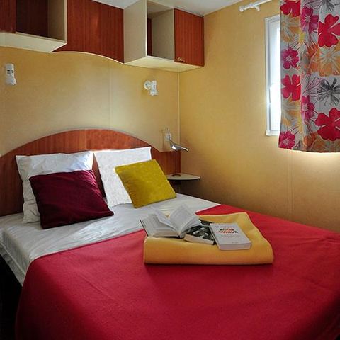 BUNGALOW 4 personnes - FLORES 31m² - 2 chambres + terrasse couverte