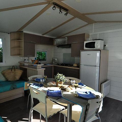 BUNGALOW 4 personnes - MALDIVES 34 m² - 2 chambres - Terrasse couverte