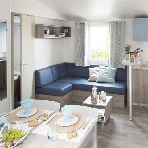 Mobilhome 6 personnes - BAHAMAS 34m² - 3 chambres - Terrasse non couverte