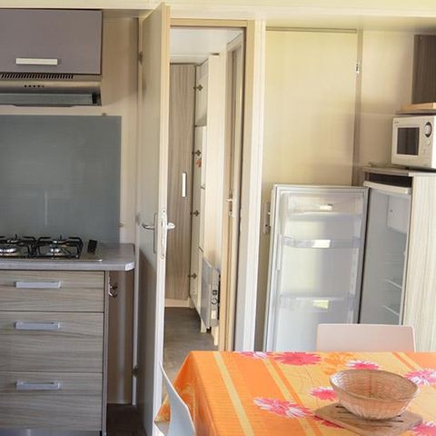 Mobilhome 6 personnes - BAHAMAS 34m² - 3 chambres - Terrasse non couverte