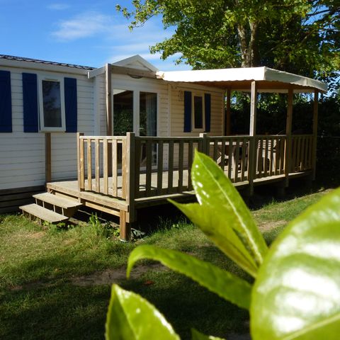 BUNGALOW 6 personnes - BAHAMAS 36m² -  3 chambres - Terrasse couverte