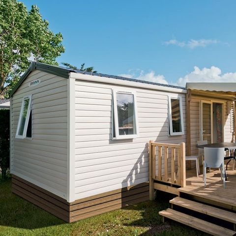 BUNGALOW 6 personnes - BAHAMAS CONFORT 34m² - 3 chambres - Terrasse couverte - Lave vaisselle