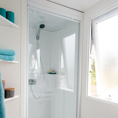 Mobilhome 6 personnes - BAHAMAS CONFORT 34m² - 3 chambres - Terrasse couverte - Lave vaisselle