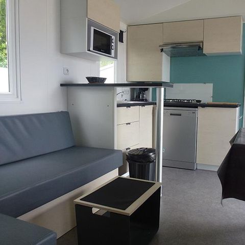 BUNGALOW 6 personnes - BAHAMAS CONFORT 34m² - 3 chambres - Terrasse couverte - Lave vaisselle