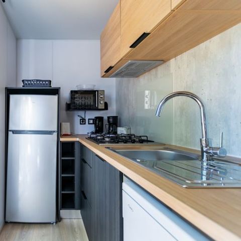 BUNGALOW 6 personnes - Premium 3ch. 6 + CLIM