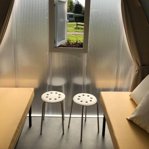 TENTE 2 personnes - 03-Cocosweet 20m2 (2ch - 2/4 pers.) + Lits faits + kit boisson - prix pour 2 personnes