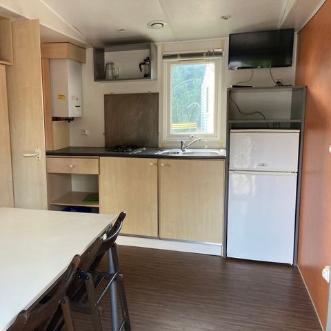 BUNGALOW 2 personnes - 05-Mobil-Home Standard 26m2 (2ch - 1/5 pers.) + TV + Clim - prix pour 2 personnes