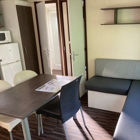 BUNGALOW 2 personnes - 08-Mobil-Home Confort 32m2 (2ch - 2/6 pers.) + TV + Clim - prix pour 2 personnes