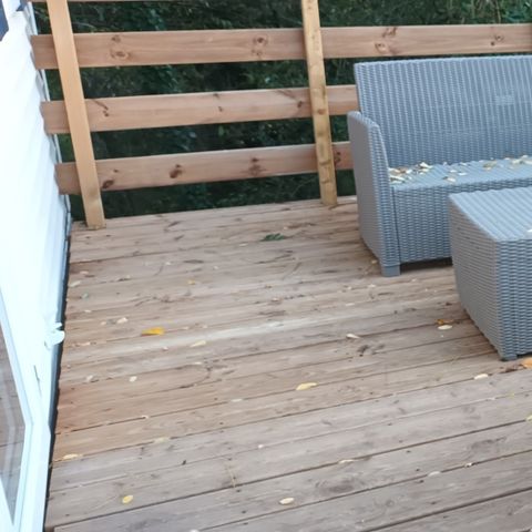 BUNGALOW 2 personnes - 09-Mh Grand Confort 6 pers avec grande terrasse - prix pour 2 personnes