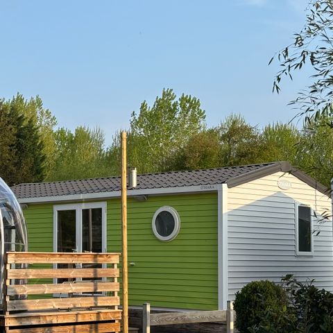 BUNGALOW 2 personnes - 15-Bungalow Grand Marais 32m2 (2ch - 2/6pers.) + Jaccuzzi + Lits faits + serviette + kit boisson - prix pour 2 personnes