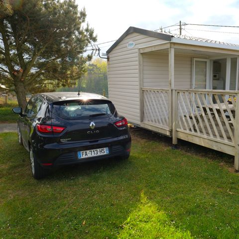 BUNGALOW 4 personnes - Mobil Home confort - 25 m² - 2 chambres vue mer