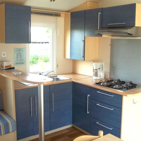 BUNGALOW 6 personnes - 3 chambres - TV - BBQ