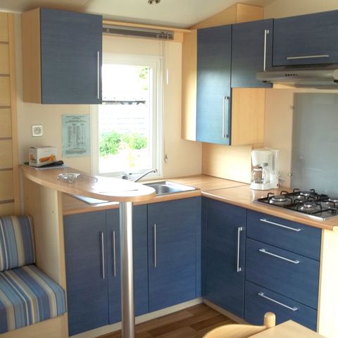 Mobilhome 6 personnes - 3 chambres - TV - BBQ