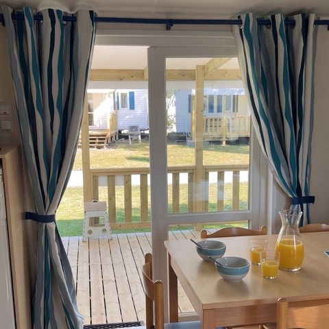 BUNGALOW 6 personnes - 3 chambres - TV - BBQ
