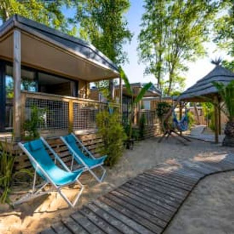BUNGALOW 4 personnes - Cottage Robinson 4p 2ch Clim ****