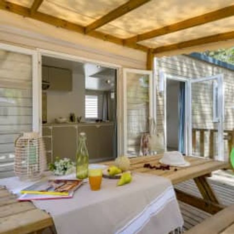 Mobilhome 5 personnes - Cottage 4/5p 2ch clim ***