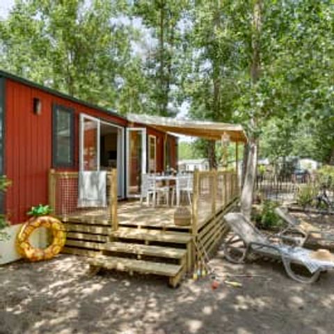 Mobilhome 6 personnes - Cottage 6p 3ch clim ****
