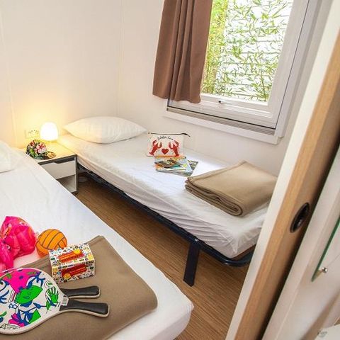 BUNGALOW 4 personnes - Mobil-home Provence Sérénité 25 m² - 3 pièces - 2 chambres - Climatisation