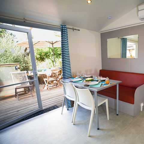 BUNGALOW 4 personnes - Mobil-home Espace Sérénité PMR - Jacuzzi