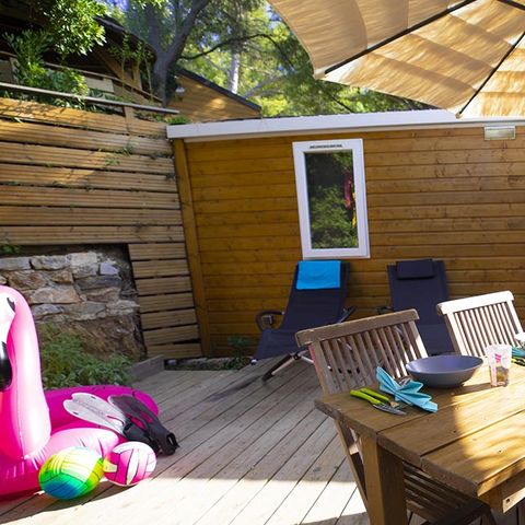 BUNGALOW 4 personnes - Mobil-home Espace Sérénité PMR - Jacuzzi