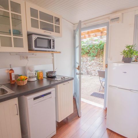 STUDIO 4 personnes - Studio cabine Mimosas Sérénité 18 m² - 2 pièces - 1 chambre - Climatisation