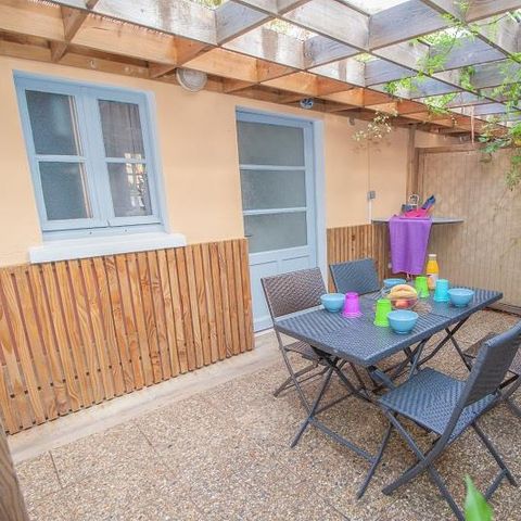 STUDIO 4 personnes - Studio cabine Mimosas Sérénité 18 m² - 2 pièces - 1 chambre - Climatisation