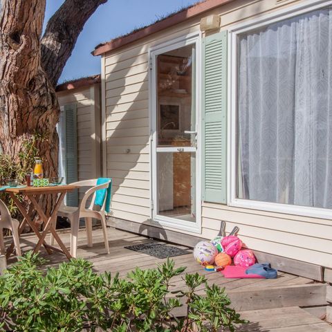 BUNGALOW 2 personnes - P'tit Marina 16 m² - 2 pièces - 1 chambre